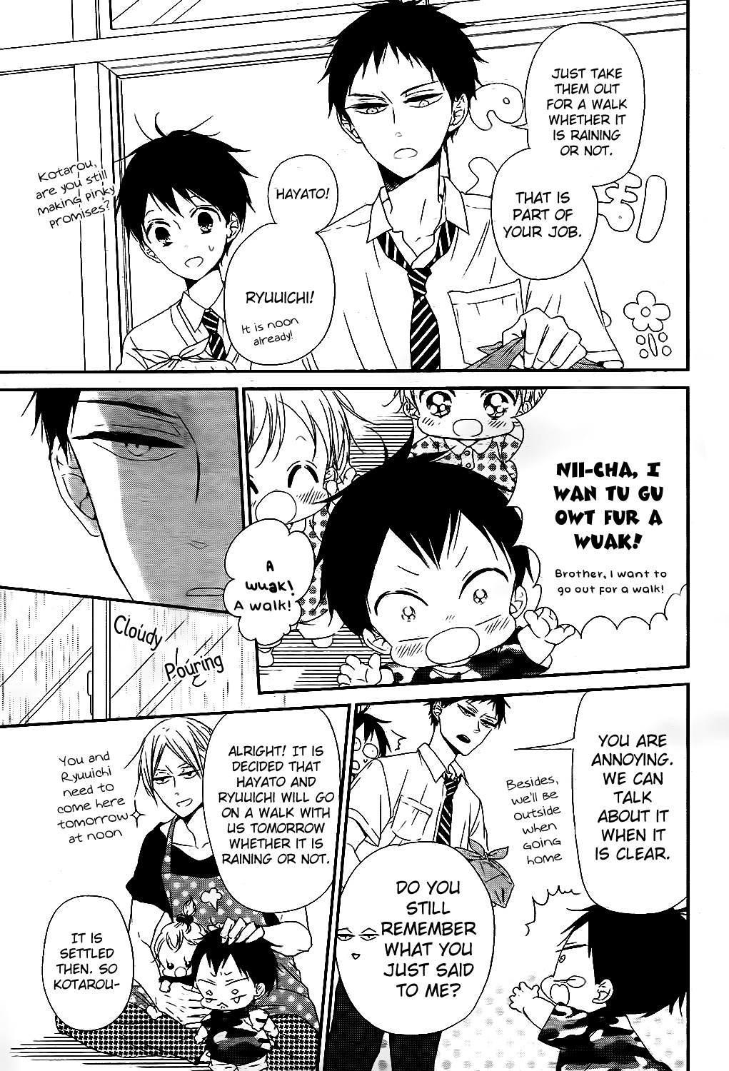 Gakuen Babysitters Chapter 75 page 12 - Chapter 75