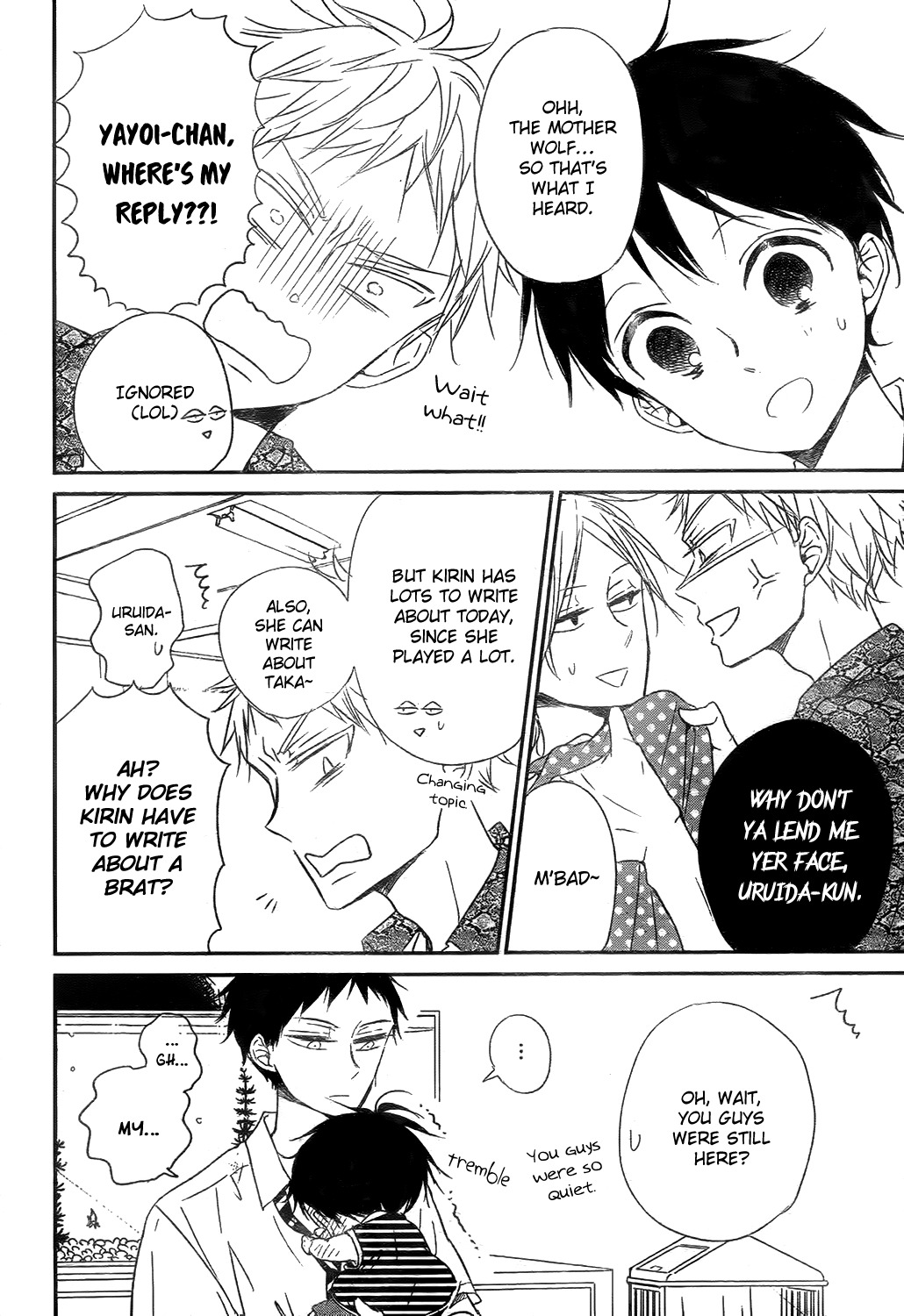 Gakuen Babysitters Chapter 78 page 14 - Chapter 78