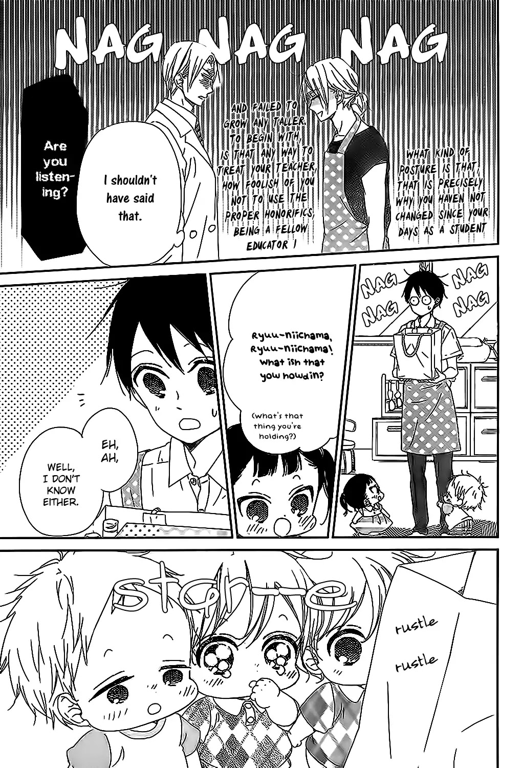 Gakuen Babysitters Chapter 89 page 12 - Chapter 89