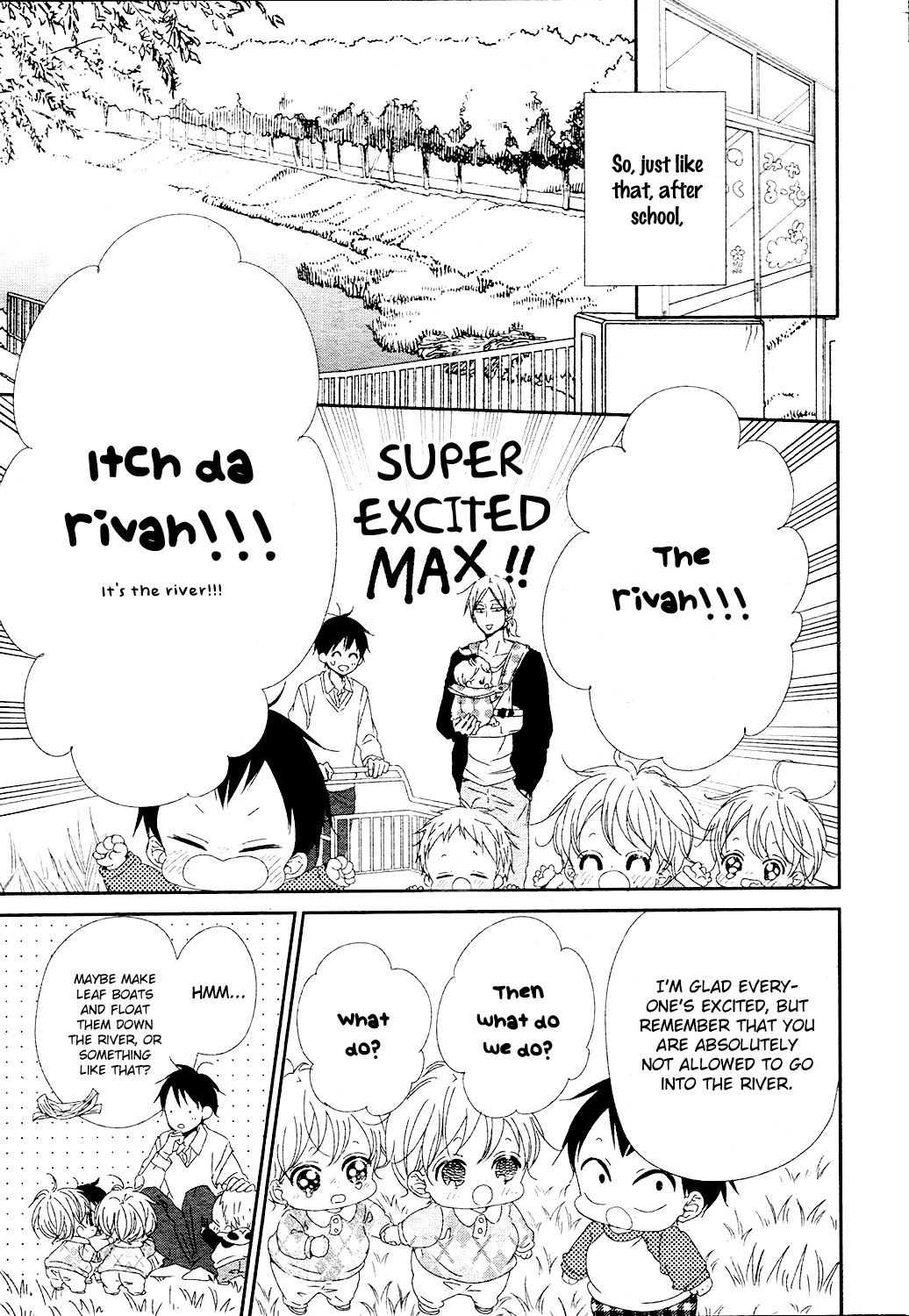 Gakuen Babysitters Chapter 96 page 12 - Chapter 96