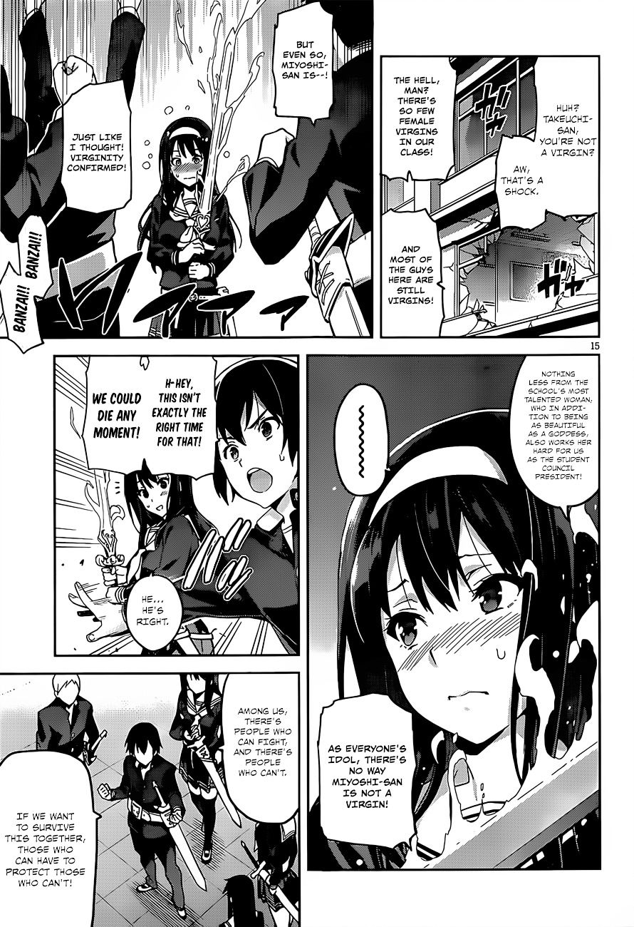 Gakuen Dragon Slayer Chapter 0 page 15 - Chapter 0 : Oneshot