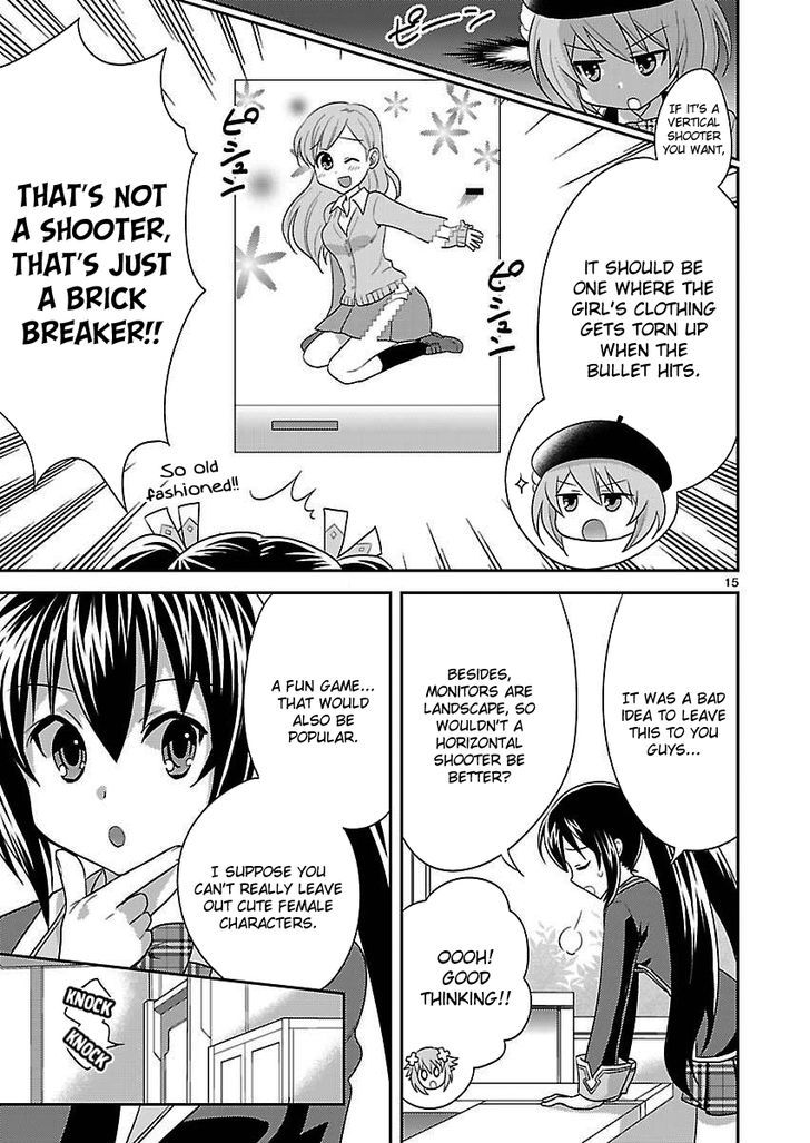 Gakuen Game Neptune - Katsudou Diary Chapter 1 page 15 - Chapter 1 : Activate! Game Executive Club