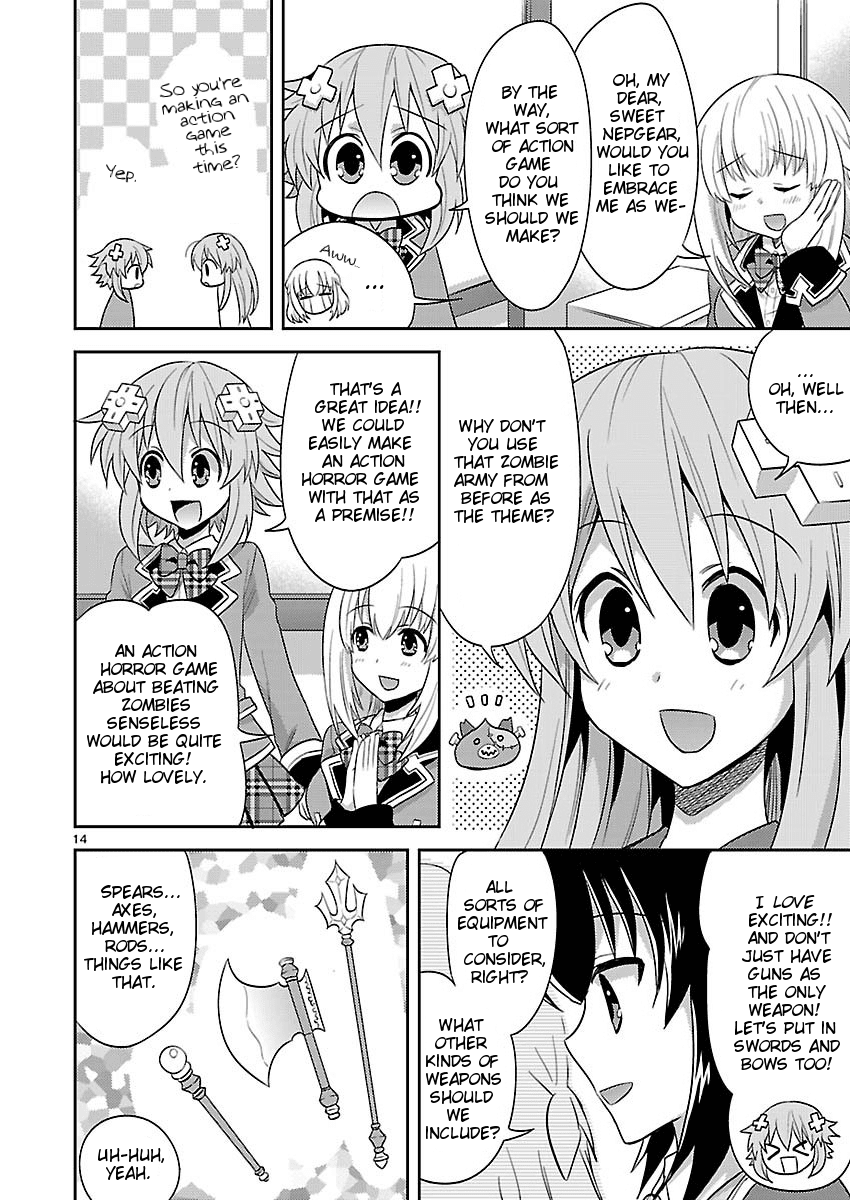 Gakuen Game Neptune - Katsudou Diary Chapter 2 page 14 - Chapter 2