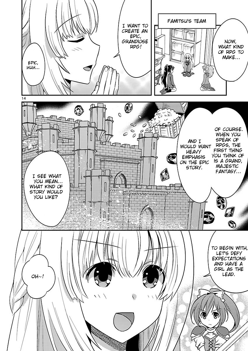 Gakuen Game Neptune - Katsudou Diary Chapter 3 page 14 - Chapter 3 [END]