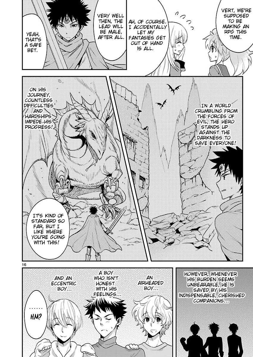 Gakuen Game Neptune - Katsudou Diary Chapter 3 page 16 - Chapter 3 [END]