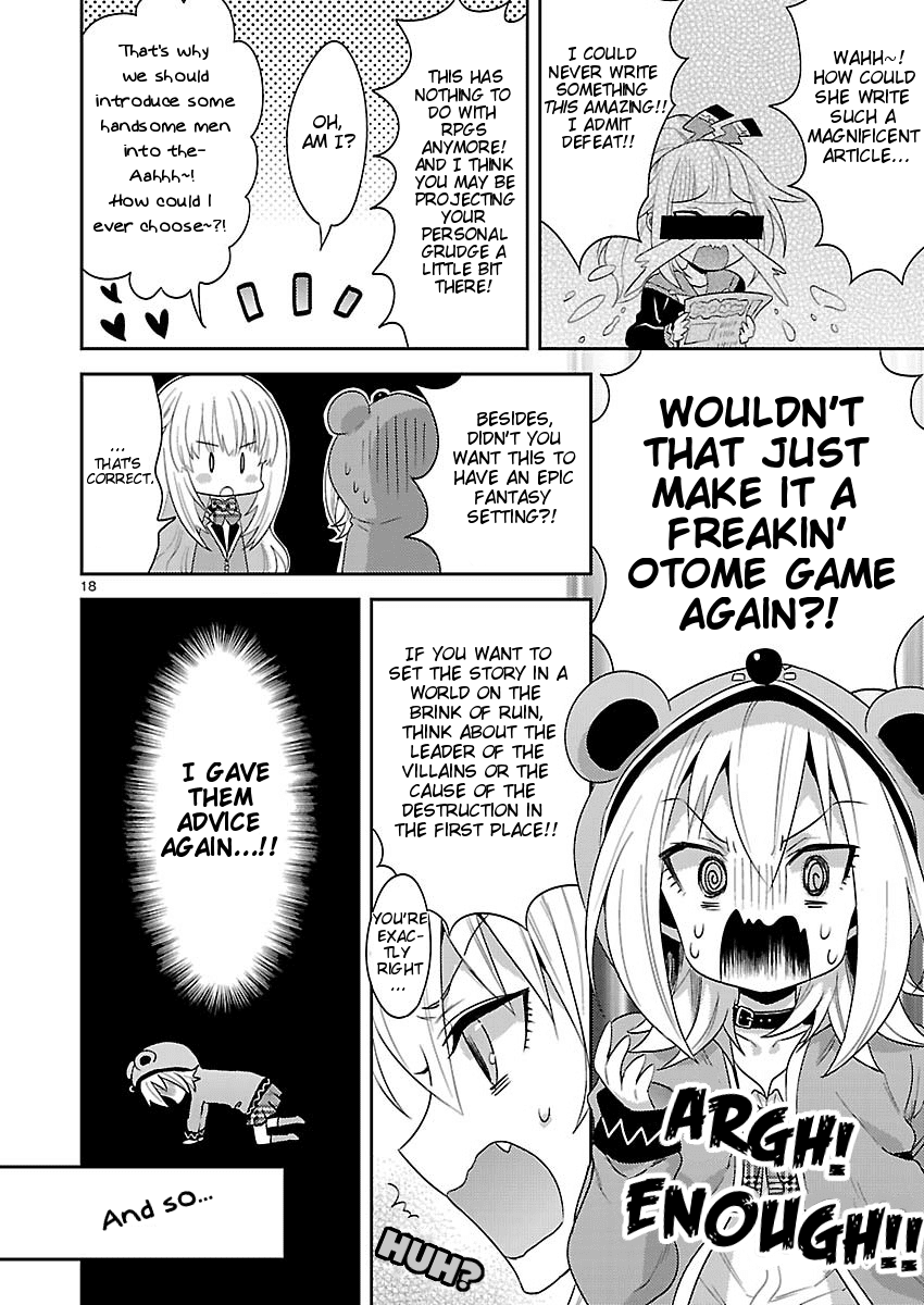 Gakuen Game Neptune - Katsudou Diary Chapter 3 page 18 - Chapter 3 [END]