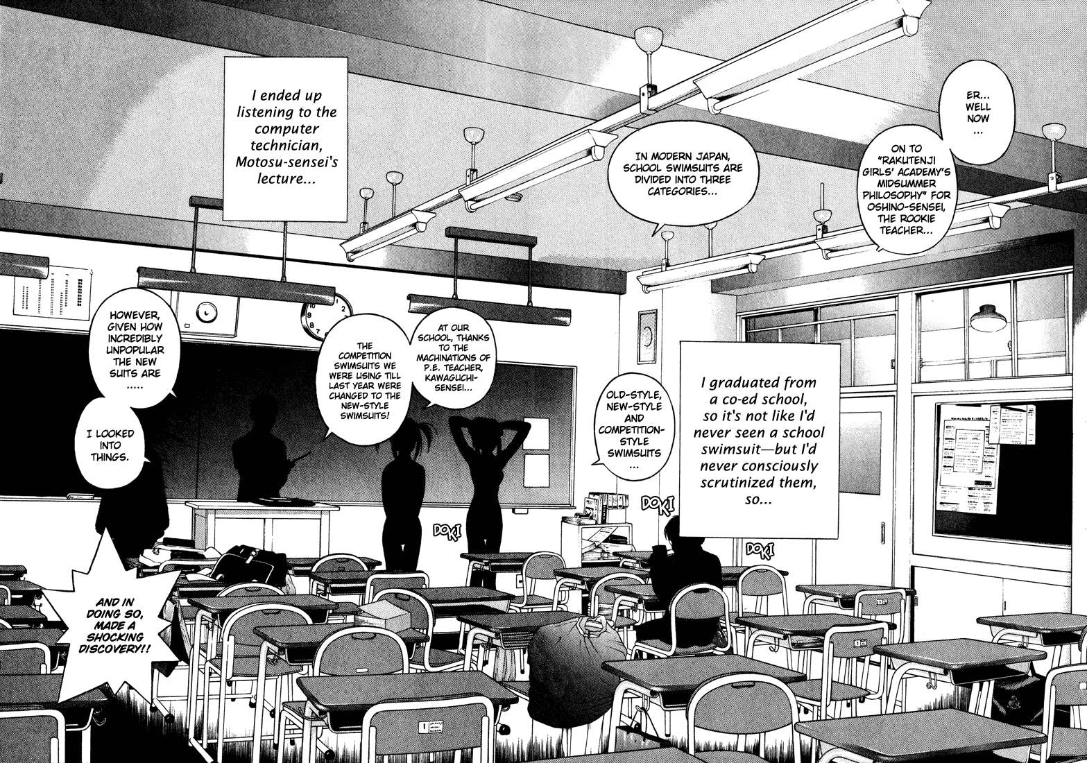 Gakuen Heaven Chapter 14 page 14 - Chapter 14: Let's Learn about Swimsuits!