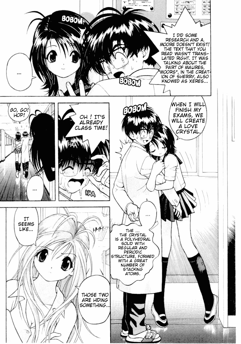 Gakuen Heaven Chapter 36 page 12 - Chapter 36: How to Introduce the Molez Demon Cat Group
