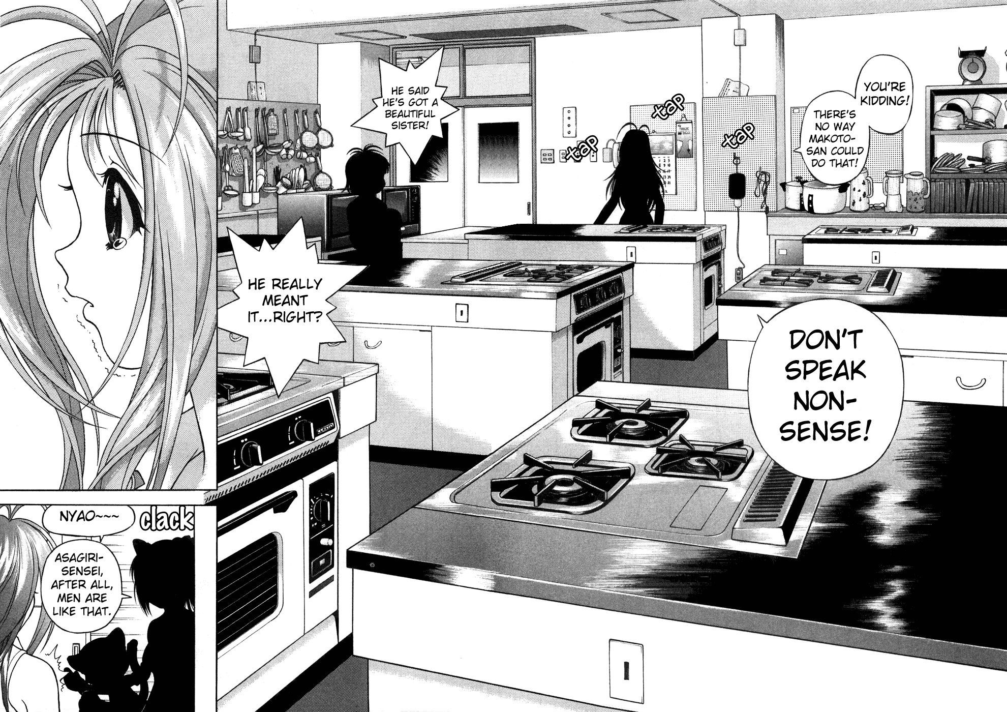 Gakuen Heaven Chapter 36 page 15 - Chapter 36: How to Introduce the Molez Demon Cat Group