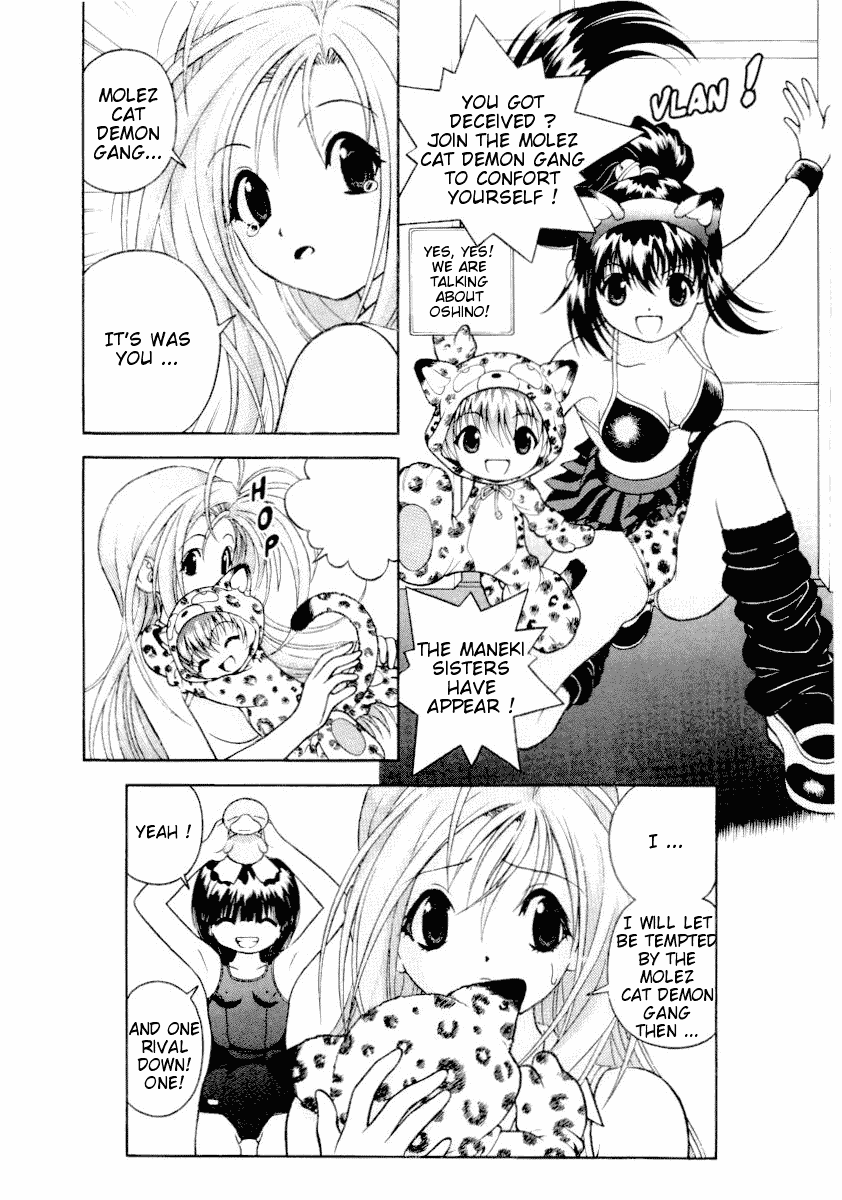 Gakuen Heaven Chapter 36 page 16 - Chapter 36: How to Introduce the Molez Demon Cat Group
