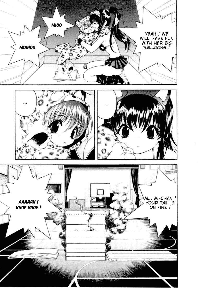 Gakuen Heaven Chapter 36 page 7 - Chapter 36: How to Introduce the Molez Demon Cat Group