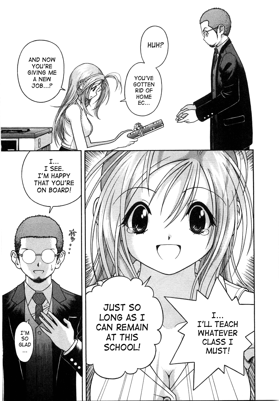 Gakuen Heaven Chapter 46 page 10 - Chapter 46: The Reason for Downsizing