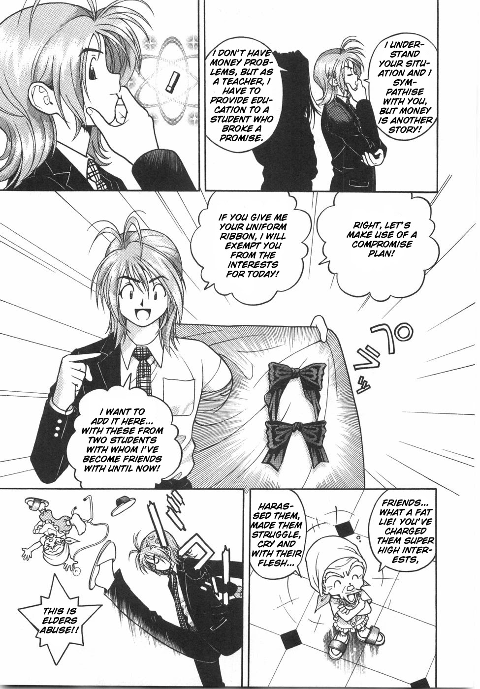 Gakuen Heaven Chapter 53 page 10 - Chapter 53: I Have No Money!!