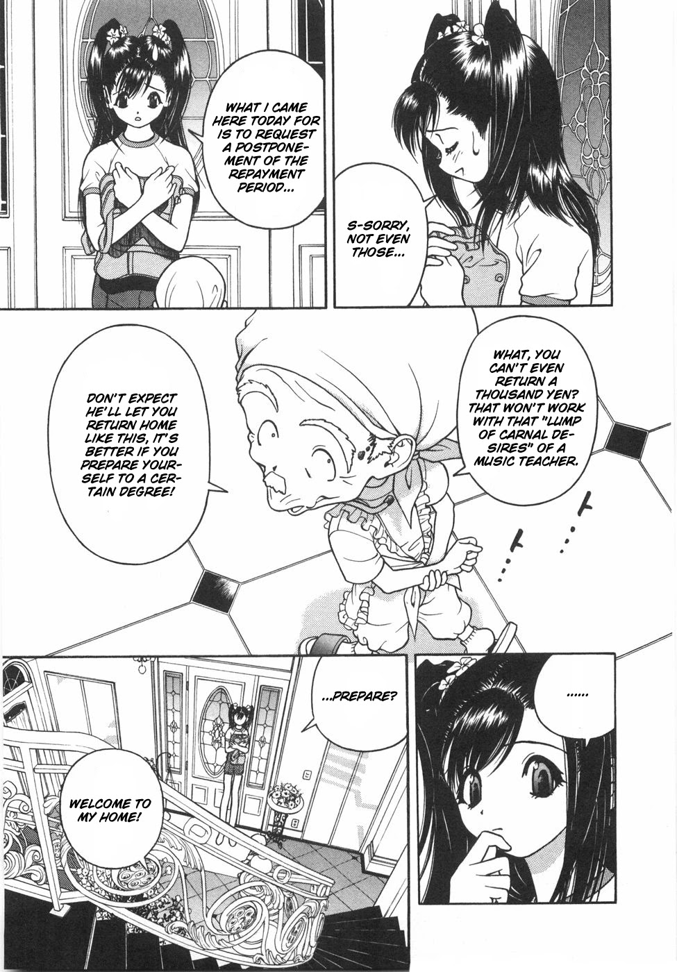 Gakuen Heaven Chapter 53 page 7 - Chapter 53: I Have No Money!!