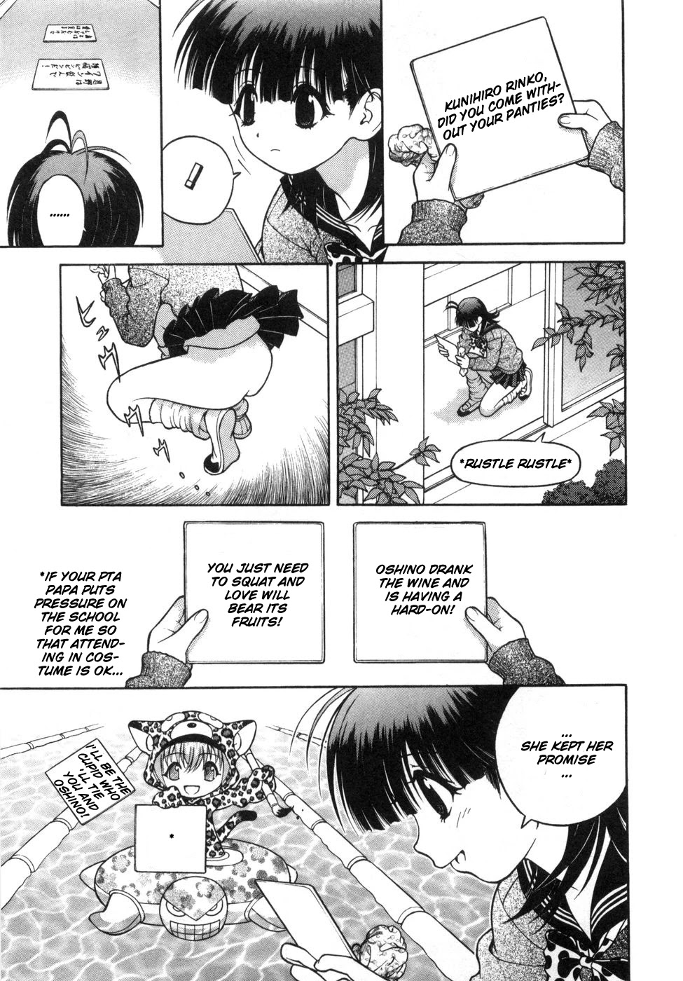 Gakuen Heaven Chapter 57 page 8 - Chapter 57: You Just Need to Sit Down...