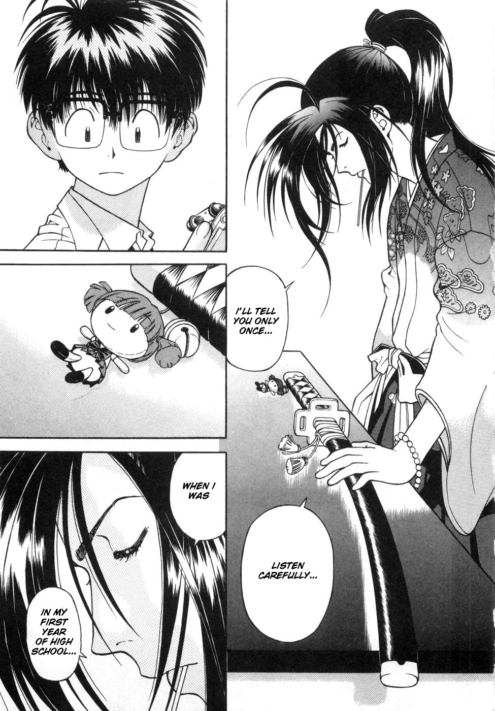 Gakuen Heaven Chapter 63 page 3 - Chapter 63: Shojin-sensei's Pure Love Poem-tale (Second Half)