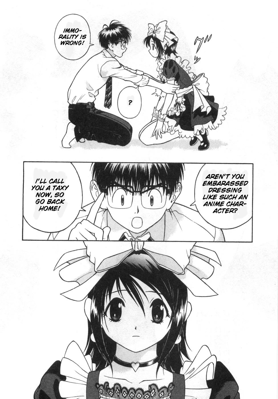 Gakuen Heaven Chapter 80 page 10 - Chapter 80: An Immoral Master-servant Relationship