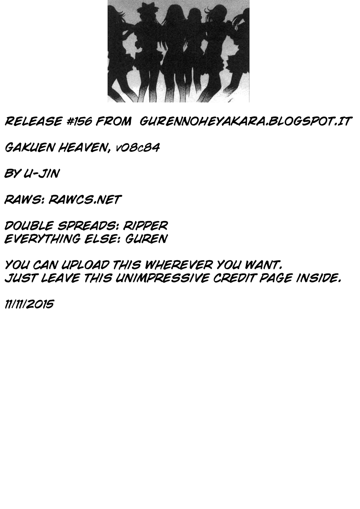 Gakuen Heaven Chapter 84 page 17 - Chapter 84: Thank You... And Goodbye?