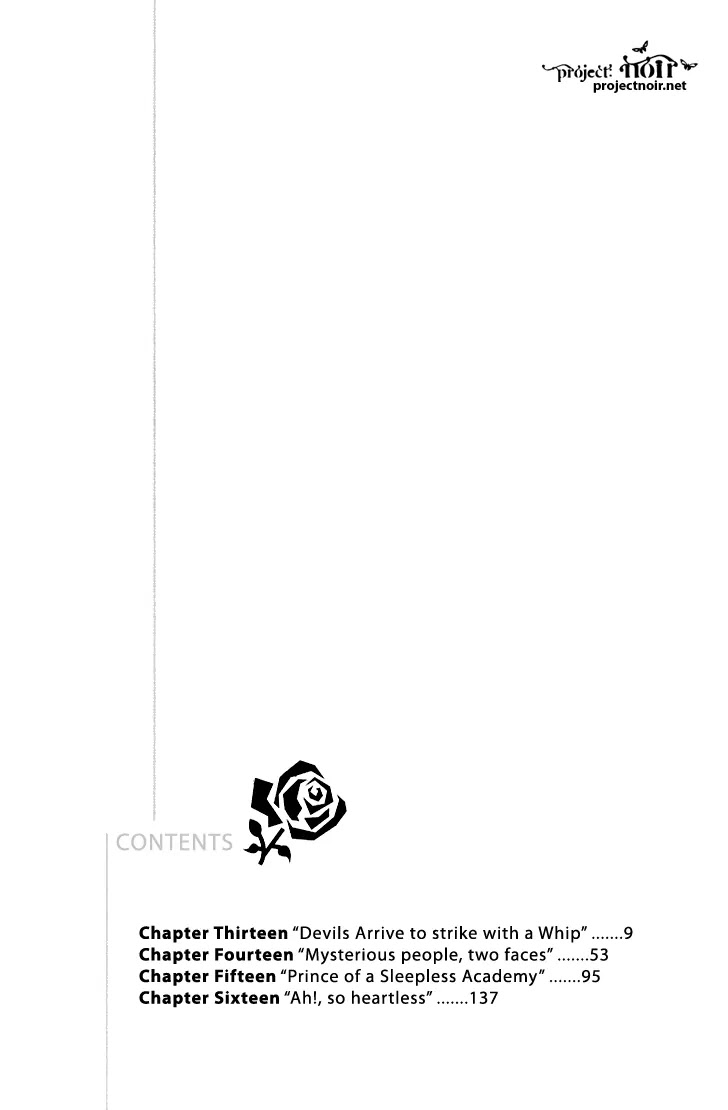 Gakuen Ouji Chapter 13 page 4 - Chapter 13: Devils Arrive To Strike With A Whip