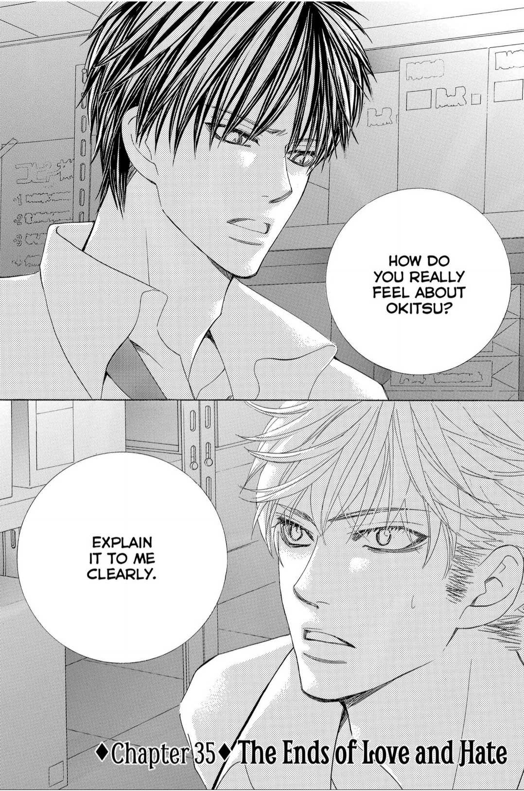 Gakuen Ouji Chapter 35 page 1 - Chapter 35: The End of Love and Hate