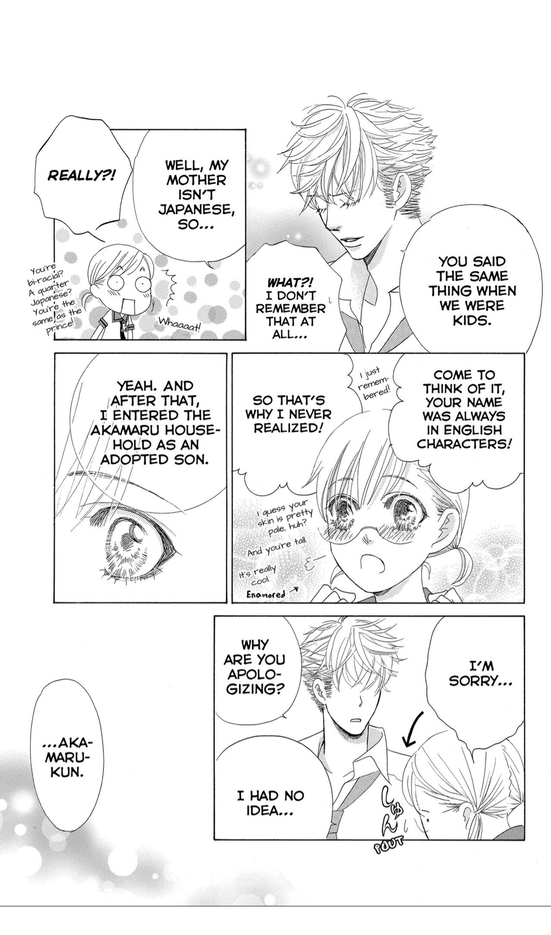 Gakuen Ouji Chapter 36 page 13 - Chapter 36: Memories