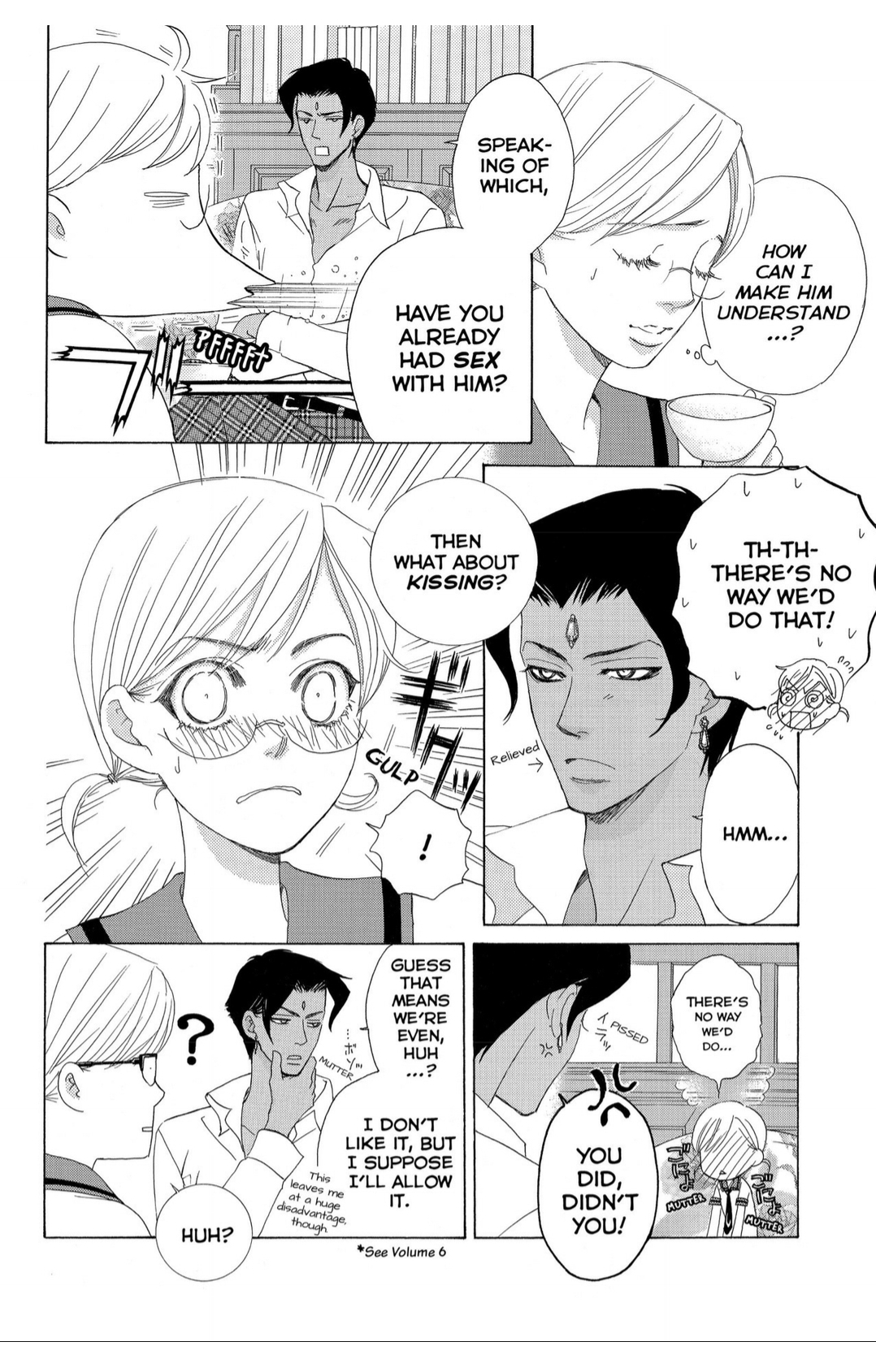 Gakuen Ouji Chapter 37 page 6 - Chapter 37: Wild Swan