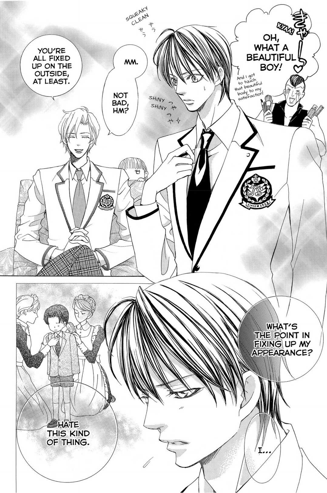 Gakuen Ouji Chapter 41 page 10 - Chapter 41: Disgraceful Girls