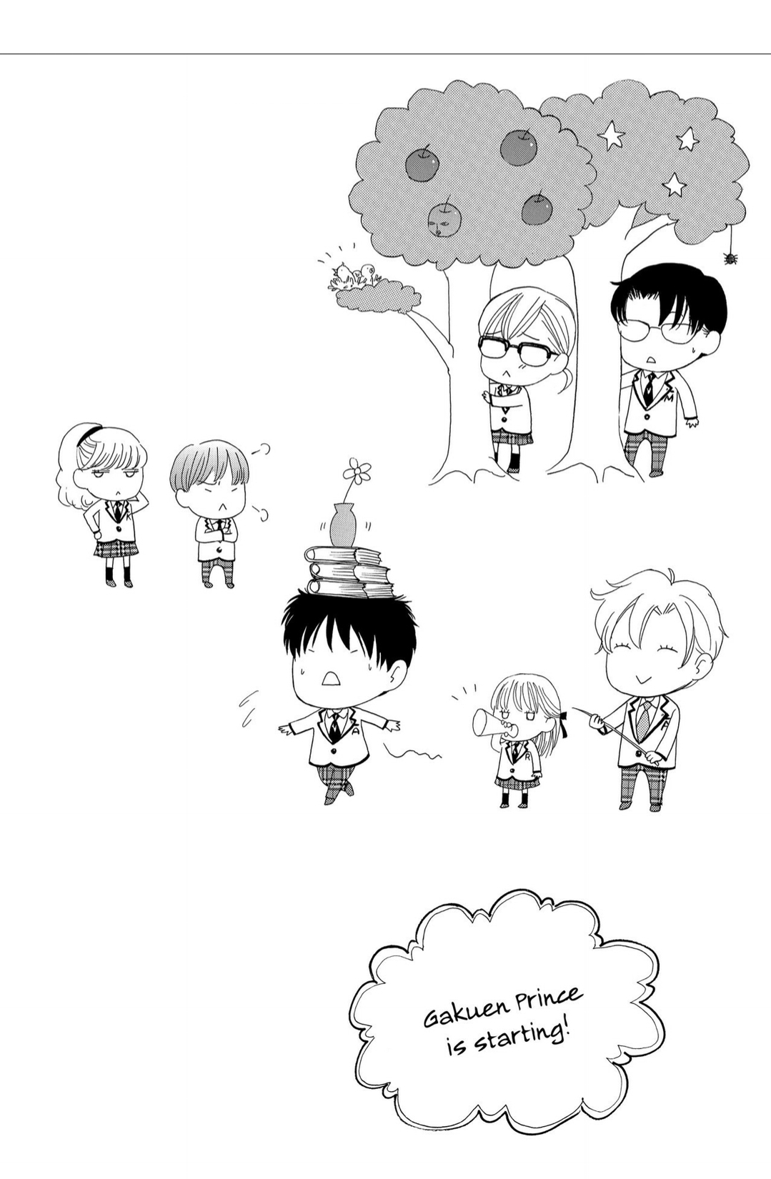 Gakuen Ouji Chapter 41 page 4 - Chapter 41: Disgraceful Girls