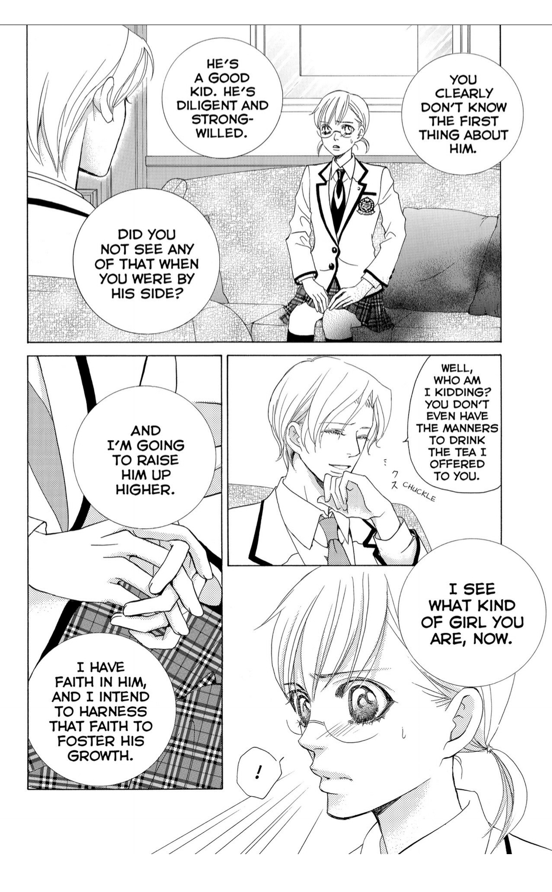 Gakuen Ouji Chapter 42 page 18 - Chapter 42: Crouching Tigger, Hidden Dragon