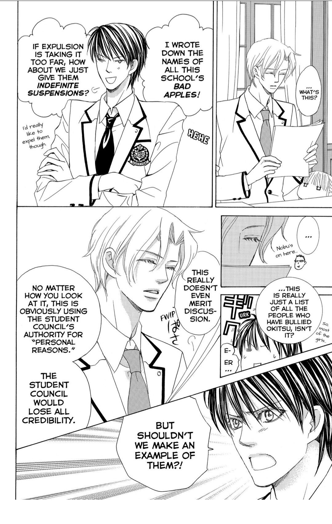 Gakuen Ouji Chapter 42 page 6 - Chapter 42: Crouching Tigger, Hidden Dragon