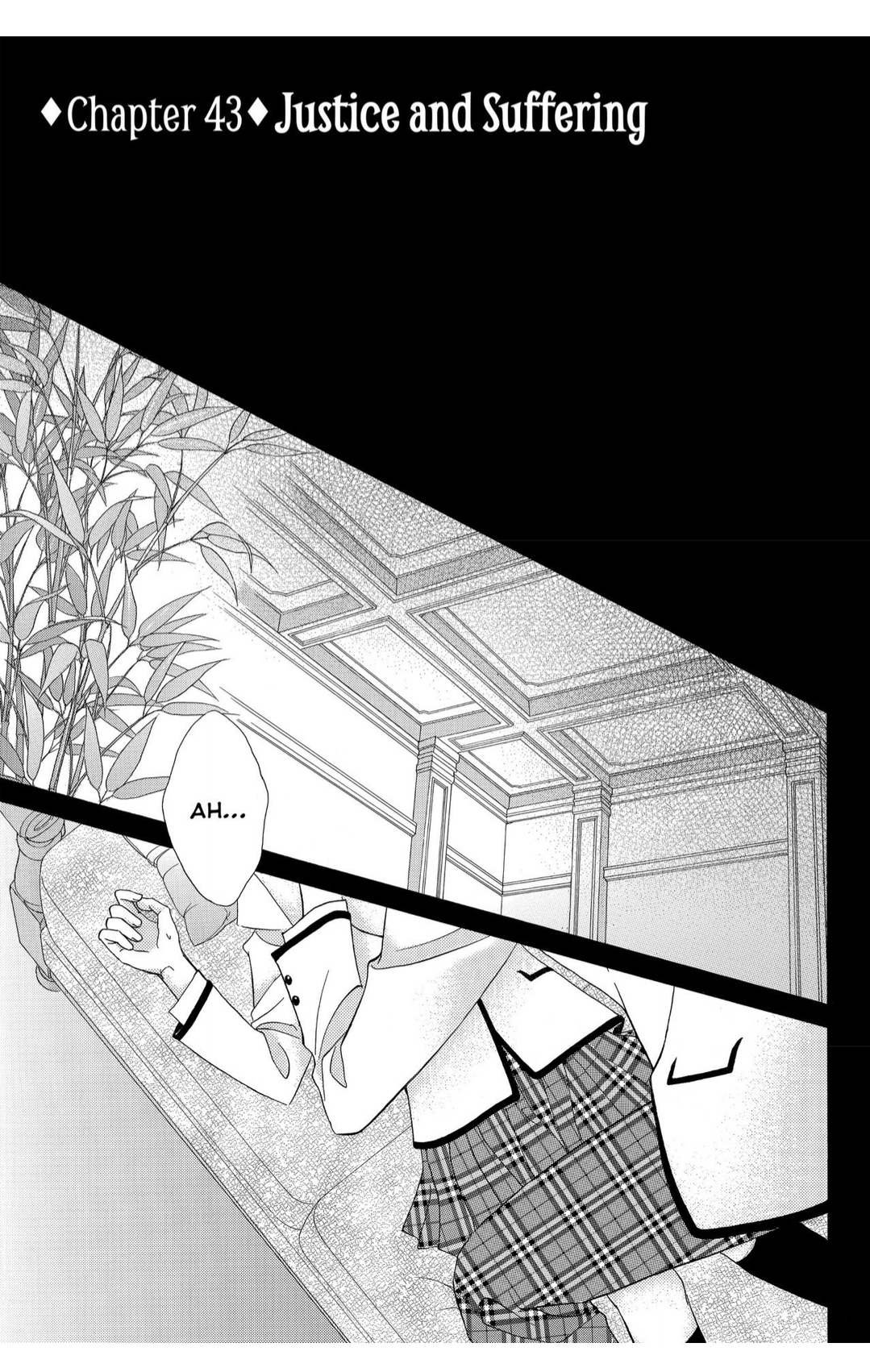 Gakuen Ouji Chapter 43 page 1 - Chapter 43: Justice and Suffering