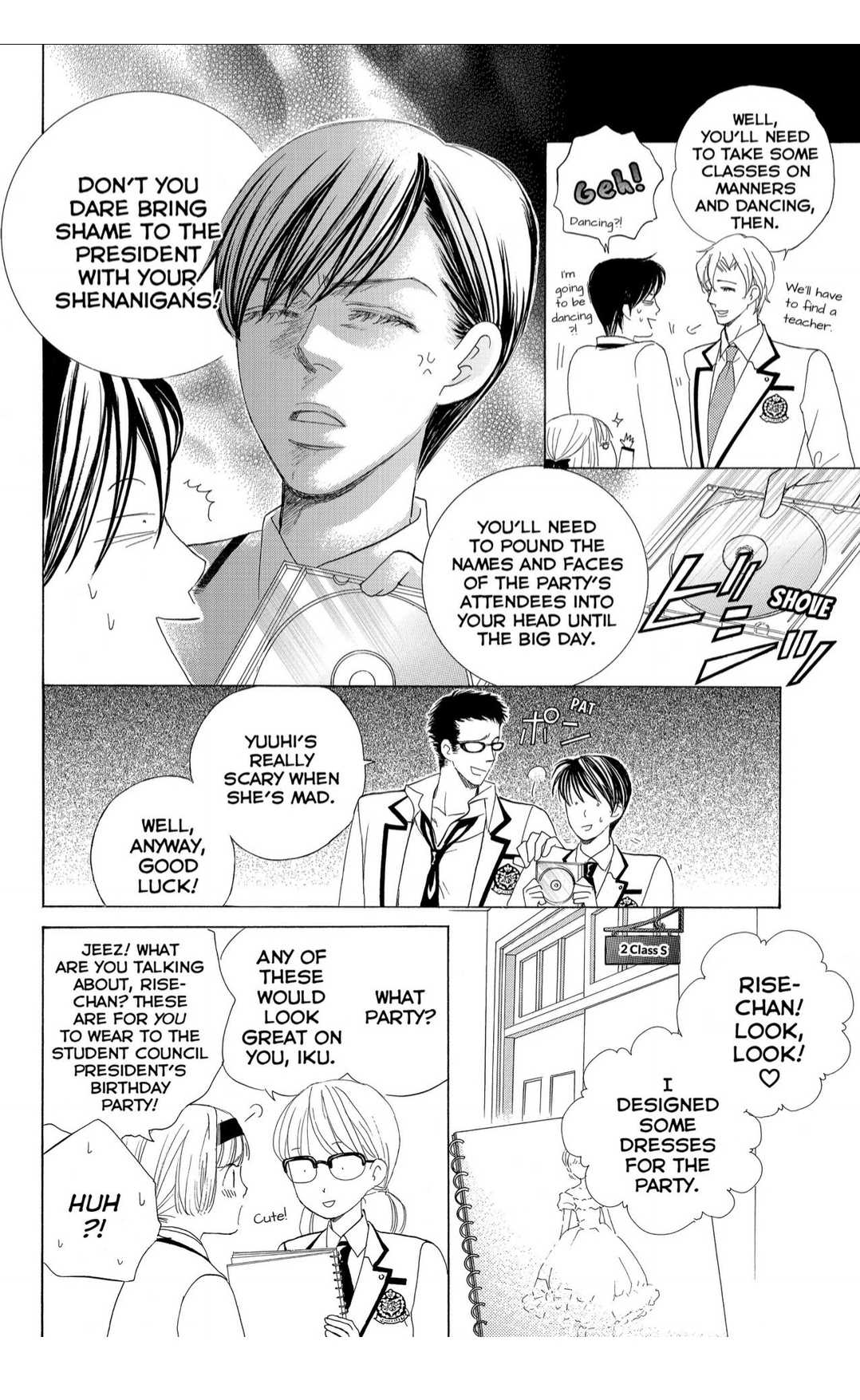 Gakuen Ouji Chapter 44 page 8 - Chapter 44: The Ball