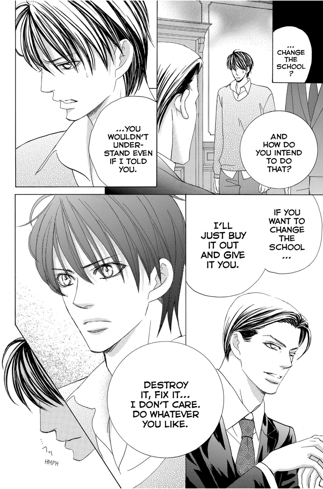 Gakuen Ouji Chapter 46 page 24 - Chapter 46: Red and Blue
