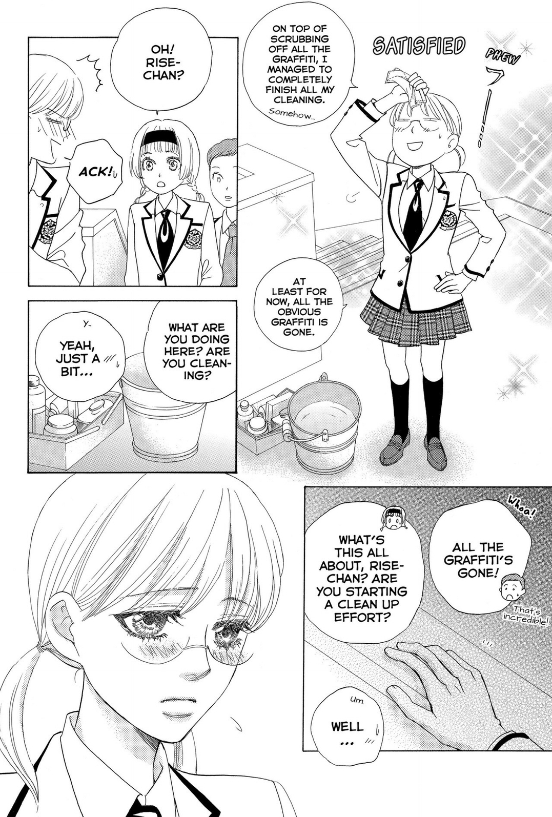 Gakuen Ouji Chapter 46 page 4 - Chapter 46: Red and Blue