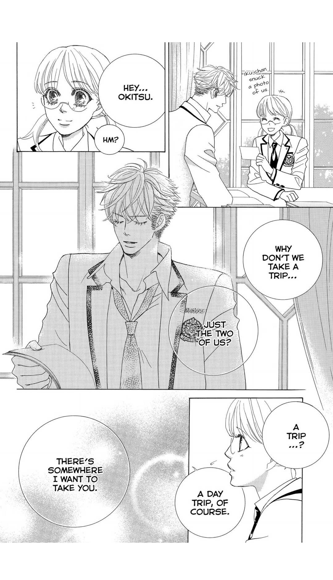 Gakuen Ouji Chapter 46 page 6 - Chapter 46: Red and Blue
