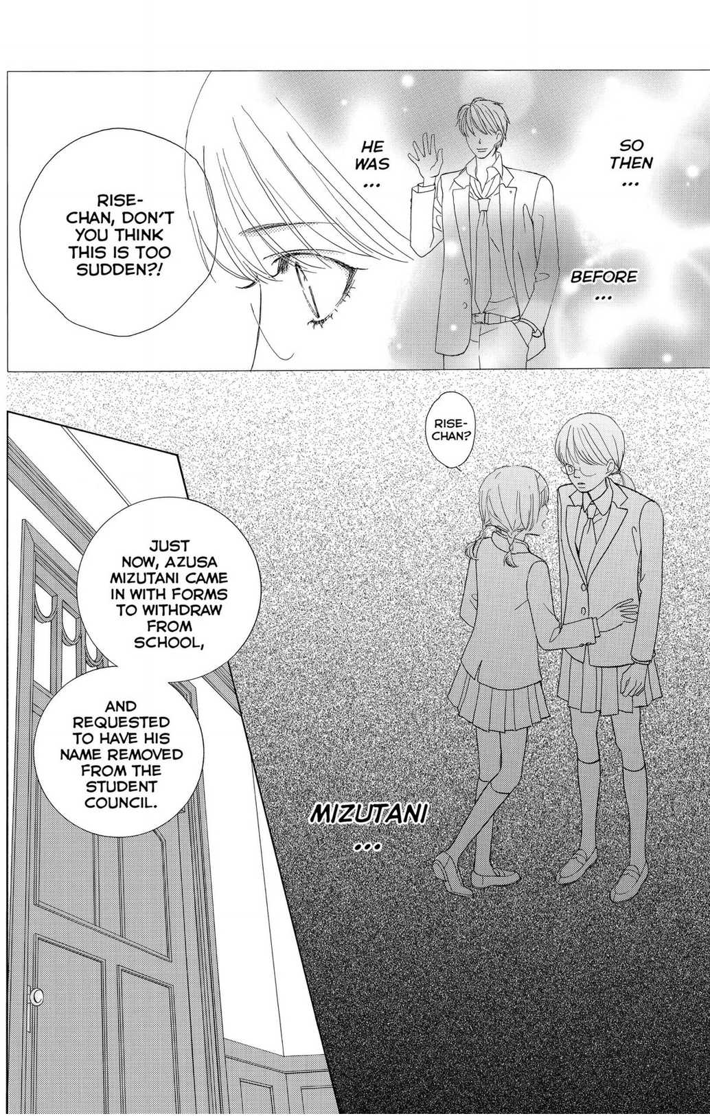 Gakuen Ouji Chapter 47 page 30 - Chapter 47: Before Dawn