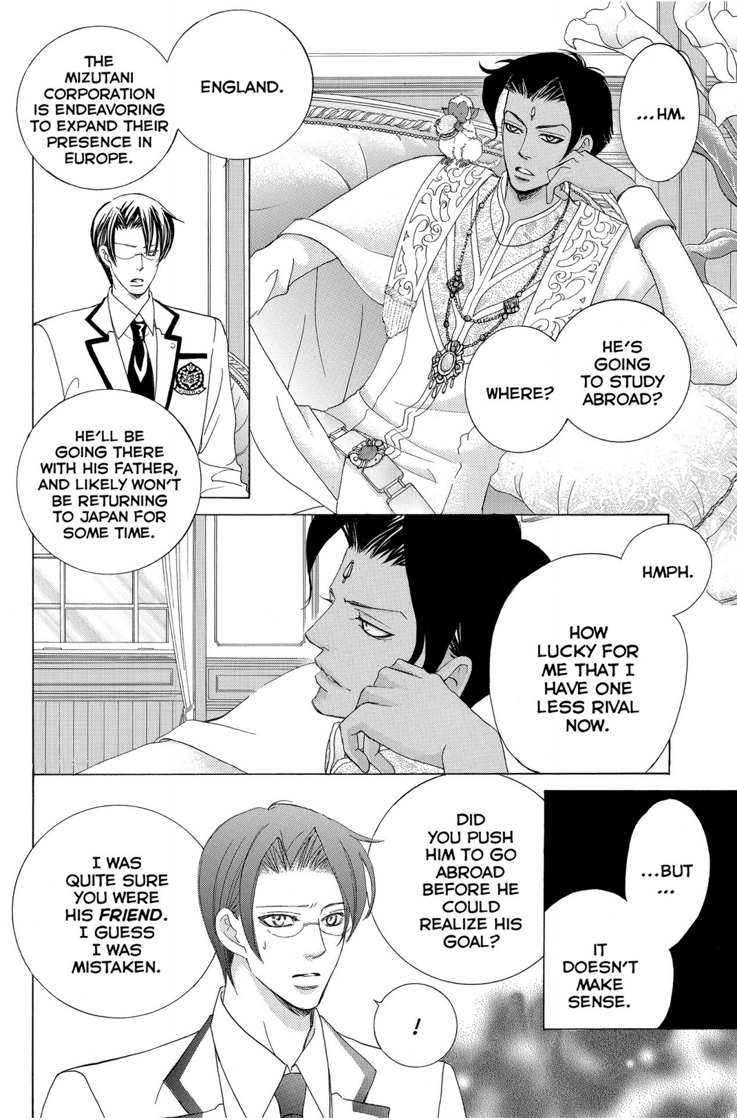 Gakuen Ouji Chapter 47 page 34 - Chapter 47: Before Dawn