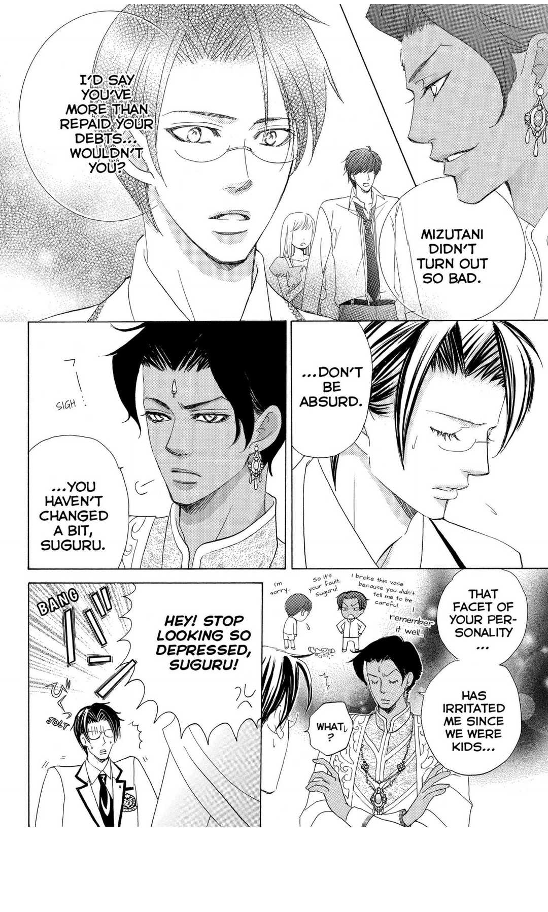 Gakuen Ouji Chapter 47 page 36 - Chapter 47: Before Dawn