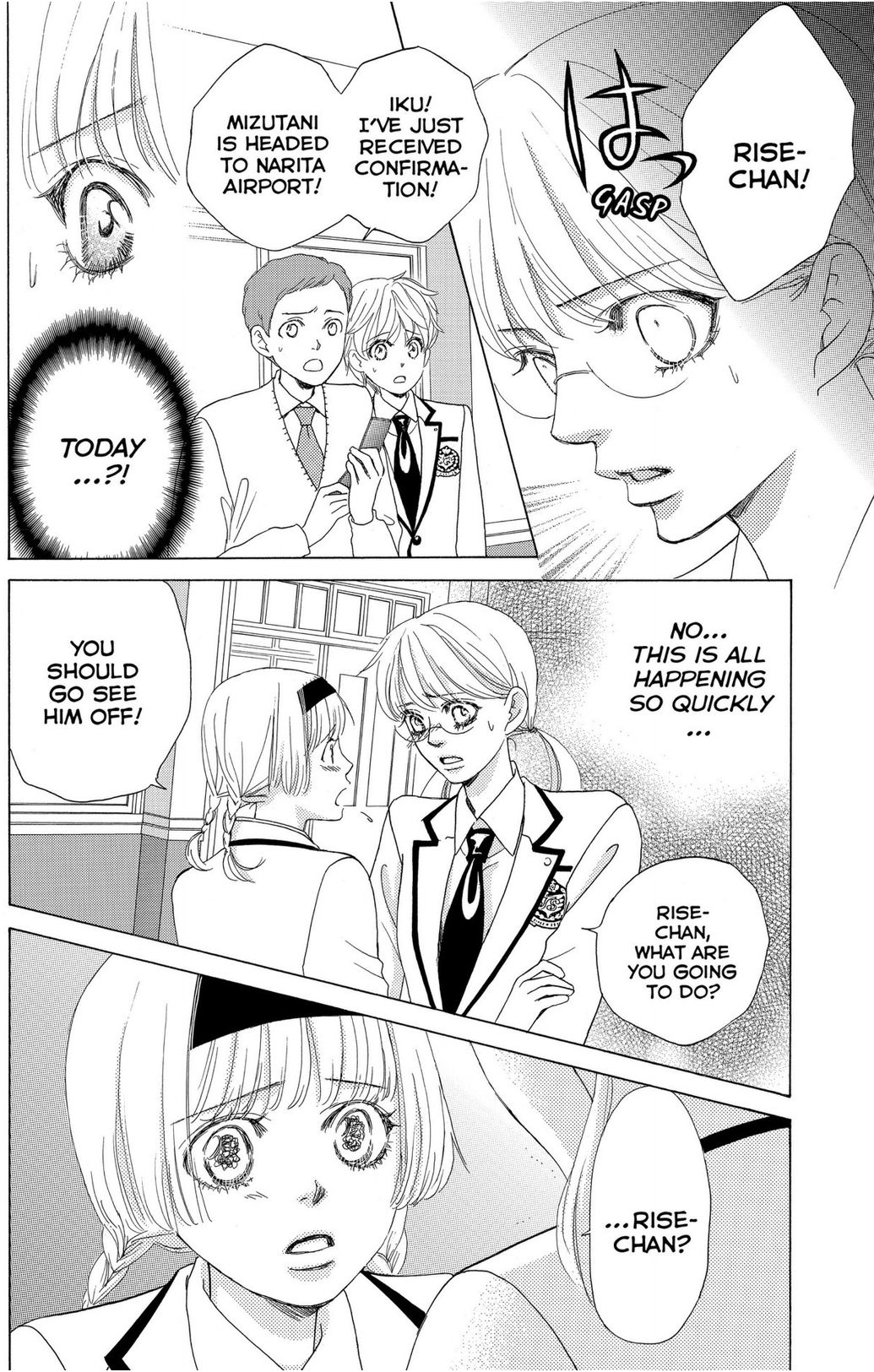 Gakuen Ouji Chapter 47 page 38 - Chapter 47: Before Dawn