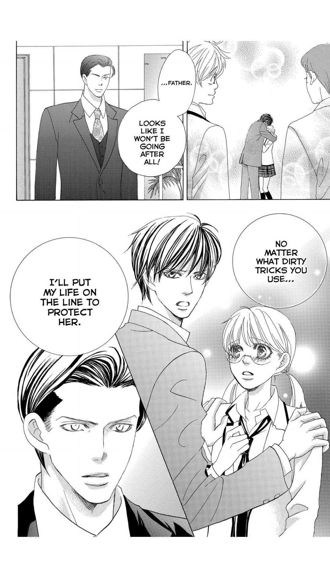 Gakuen Ouji Chapter 48 page 46 - Chapter 48 - Final Chapter: In the Garden of Cherry Blossoms, Under the Bloom