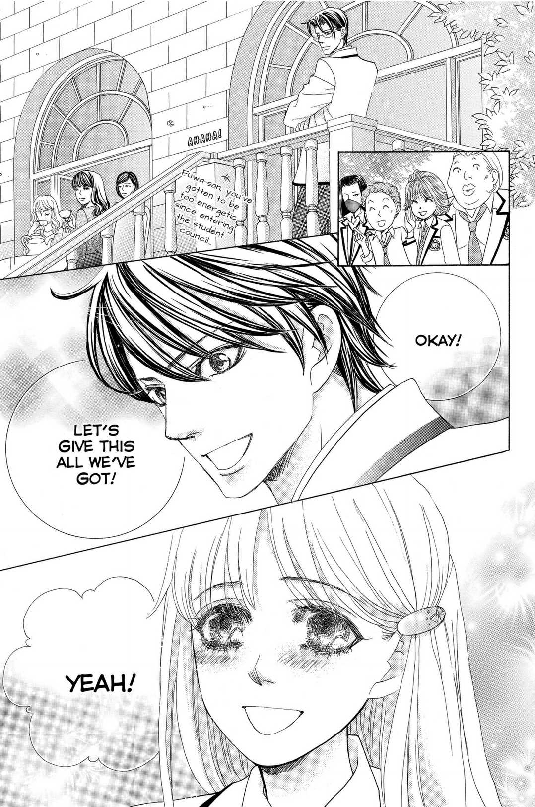 Gakuen Ouji Chapter 48 page 55 - Chapter 48 - Final Chapter: In the Garden of Cherry Blossoms, Under the Bloom