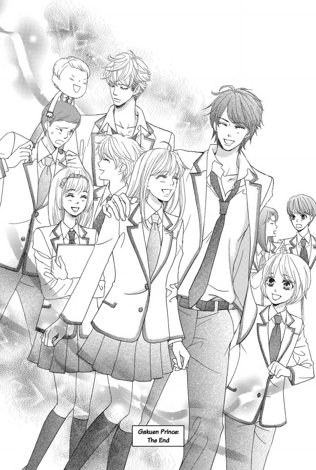 Gakuen Ouji Chapter 48 page 56 - Chapter 48 - Final Chapter: In the Garden of Cherry Blossoms, Under the Bloom