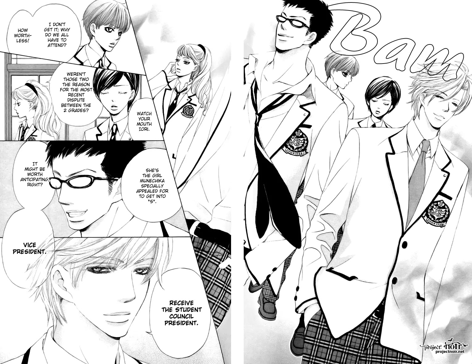 Gakuen Ouji Chapter 8 page 9 - Chapter 8: I'll Leave You Without Hesitation
