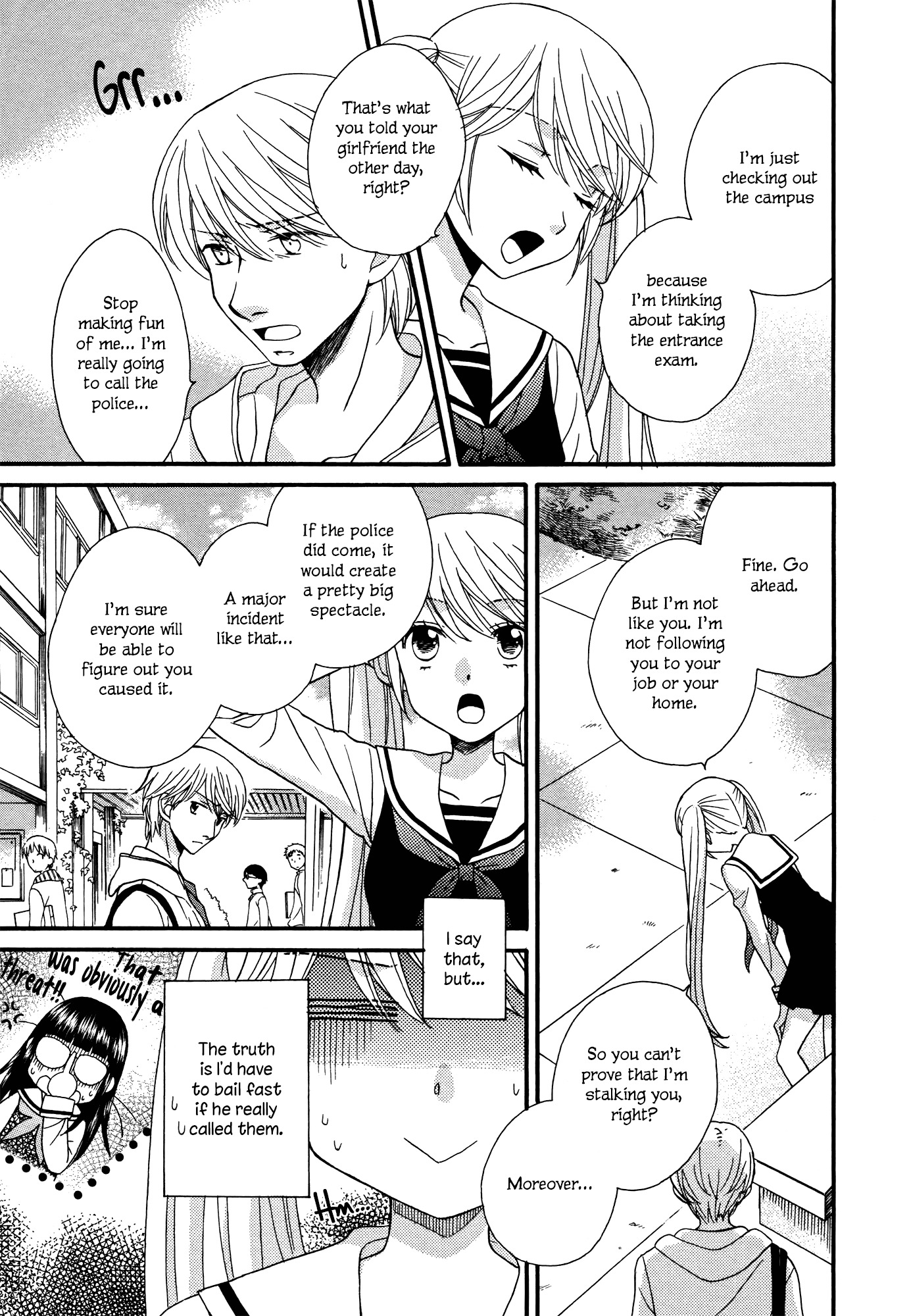 Gakuen Police Chapter 7 page 5 - Chapter 7