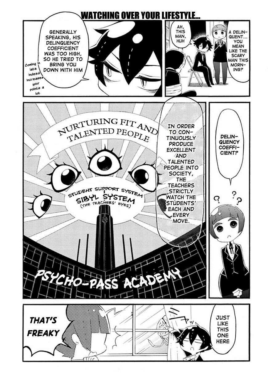 Gakuen Psycho-Pass Chapter 1 page 11 - Chapter 1