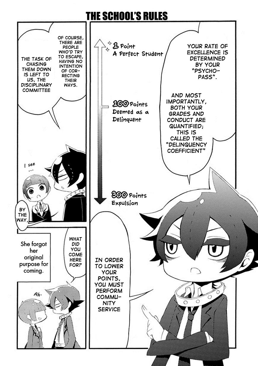 Gakuen Psycho-Pass Chapter 1 page 12 - Chapter 1