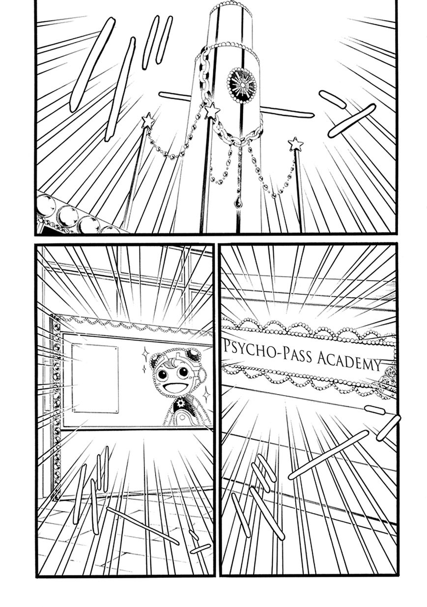 Gakuen Psycho-Pass Chapter 11 page 10 - Chapter 11 : Makishima Shougo and the Student Council