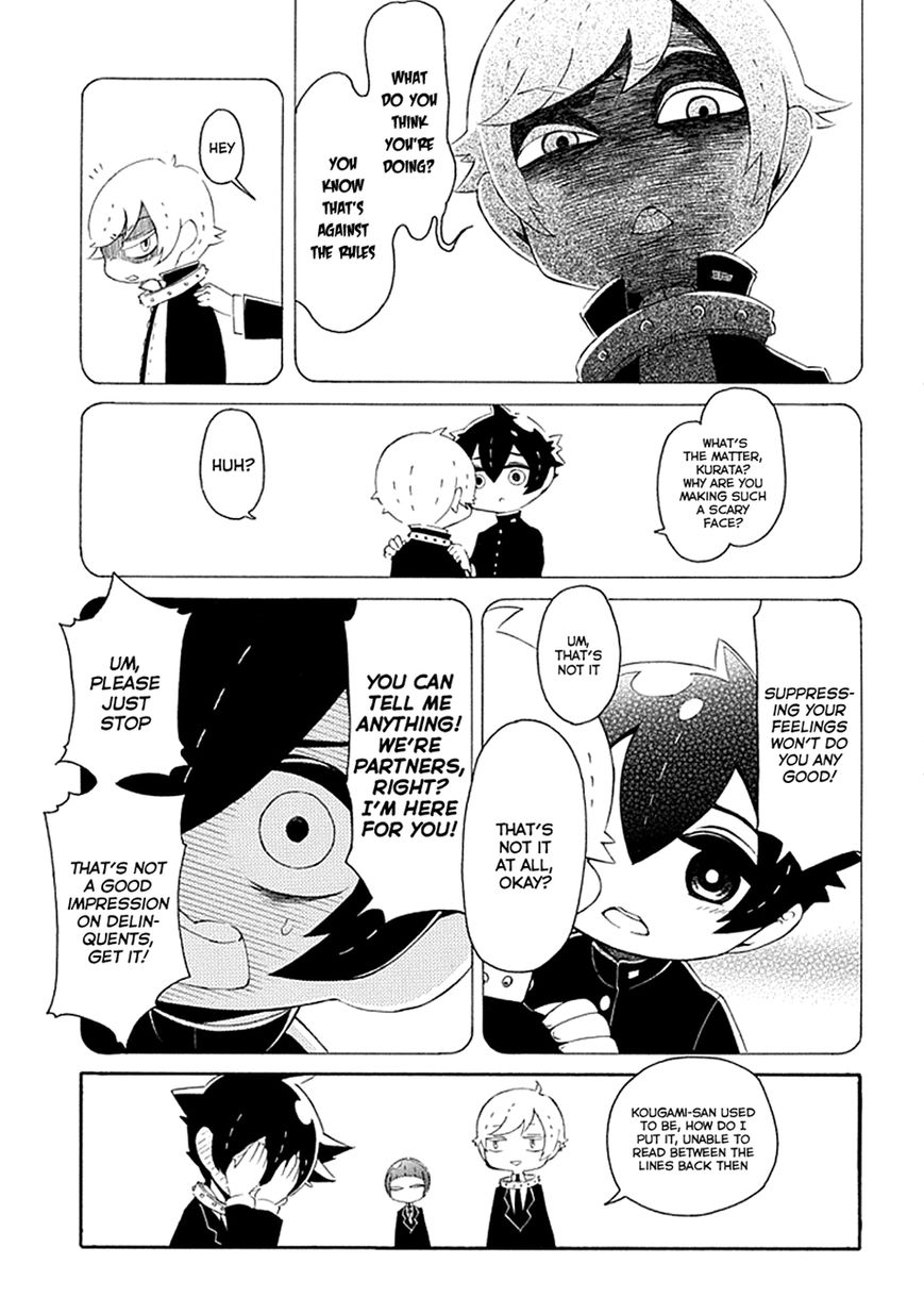 Gakuen Psycho-Pass Chapter 14 page 12 - Chapter 14 : Kougami Shinya and his Former Colleagues