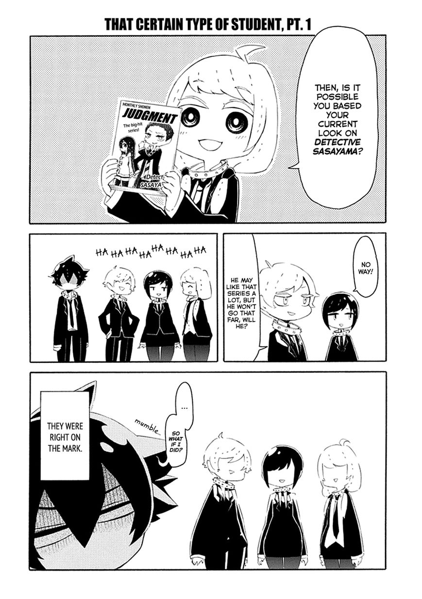 Gakuen Psycho-Pass Chapter 14 page 9 - Chapter 14 : Kougami Shinya and his Former Colleagues