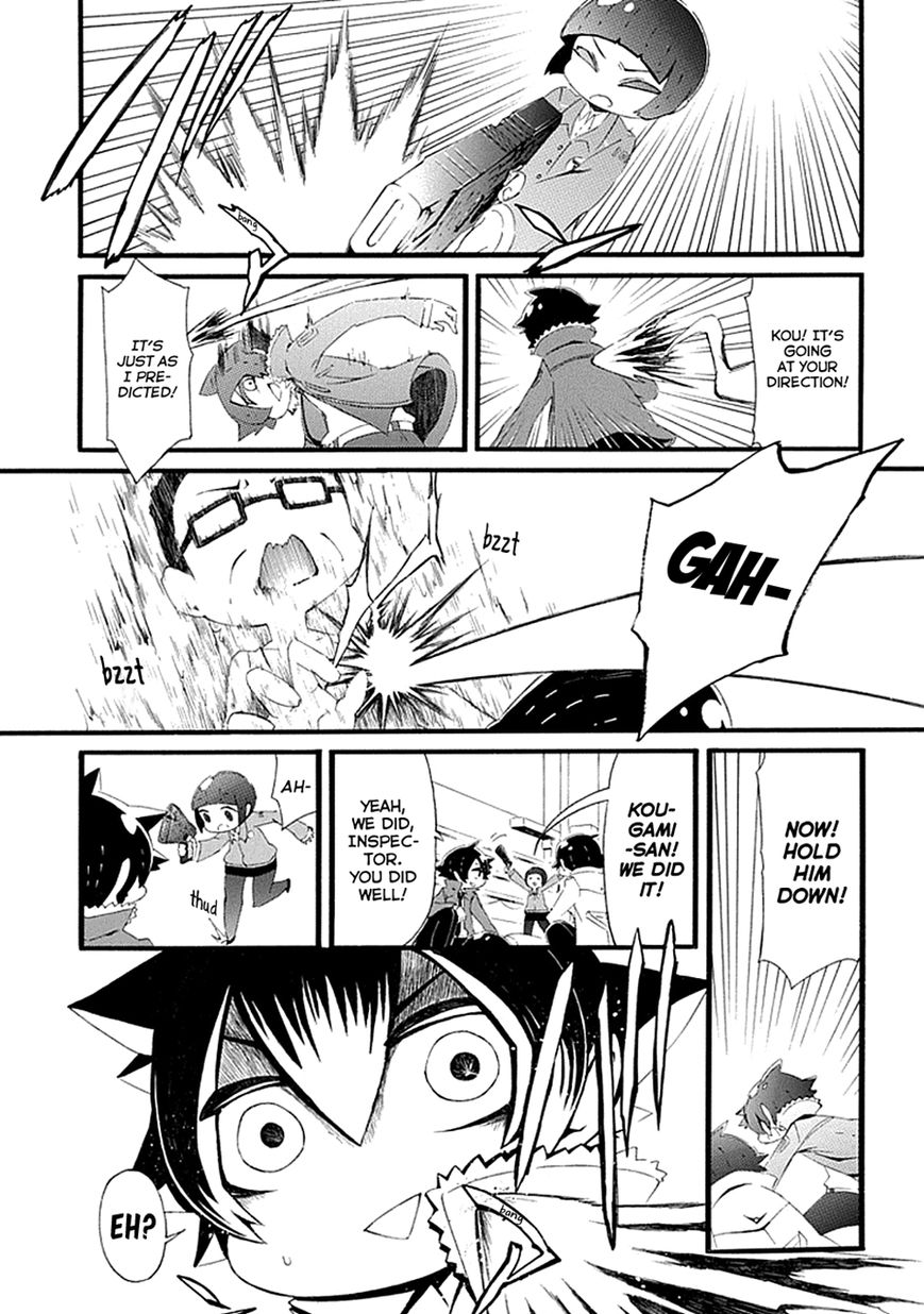 Gakuen Psycho-Pass Chapter 15 page 10 - Chapter 15 : The New Inspector and the Hound